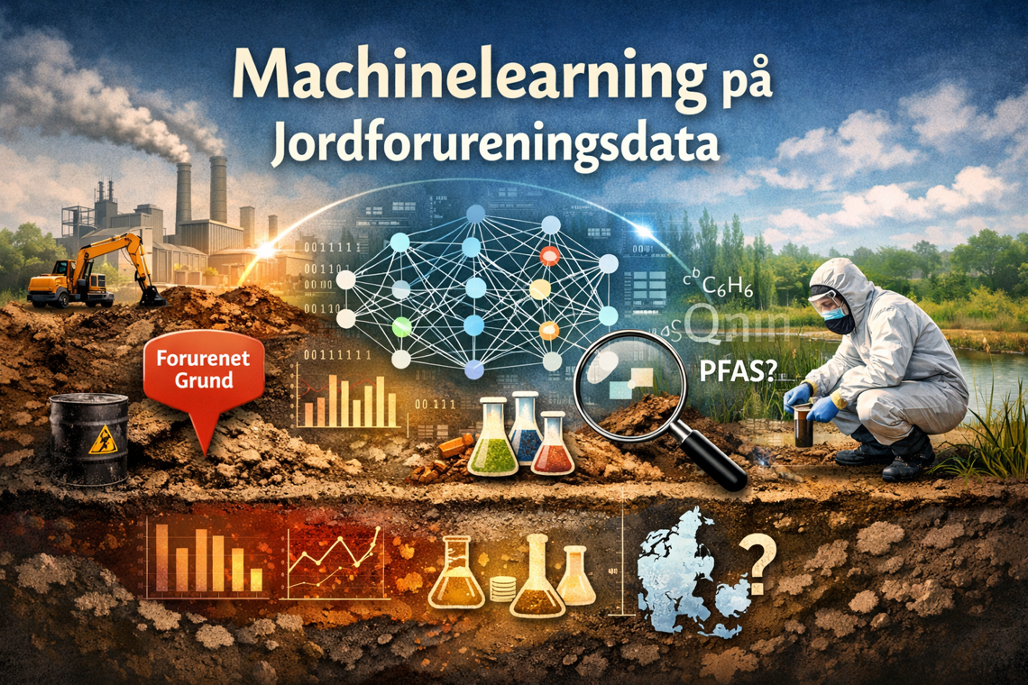 Machine learning på Jordforureningsdata