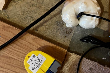 Testhus: Kuldepåvirkning ved ventilation under gulv