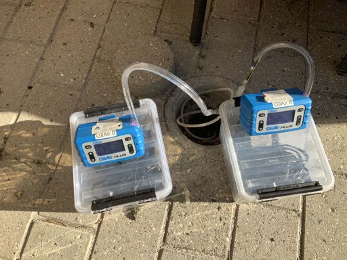 Testhus: Kuldepåvirkning ved ventilation under gulv